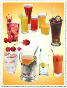 Cocktail drinks Photoshop templates