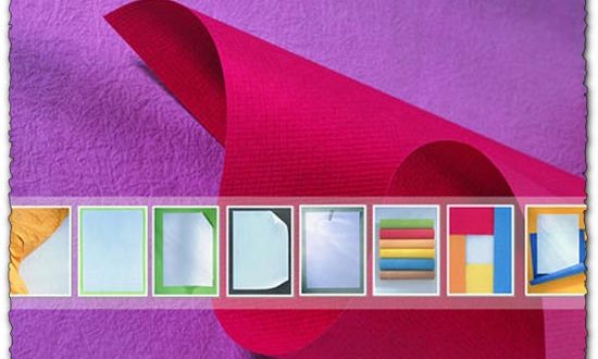 Colored paper textures