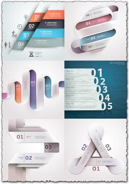 Colored labels and stickers design Colored labels and stickers design