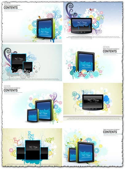 Digital billboard vectors