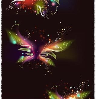 Colorful vector templates design