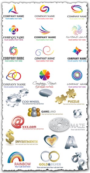Company name vector logos