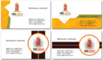 Construction business cards psd models