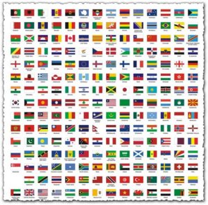 Country flags vector