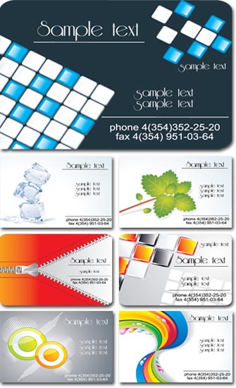 Corporate business cards