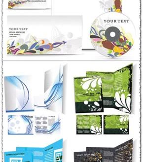 Corporate leaflets templates