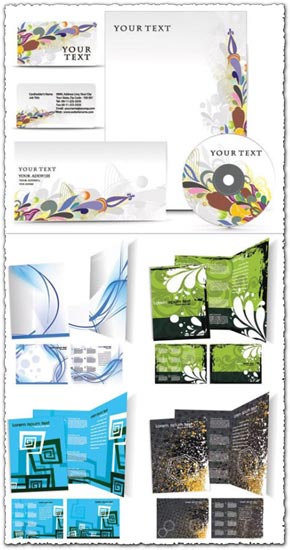 Corporate leaflets templates