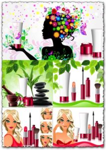 Cosmetic and spa vectors