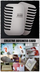 Creative business cards collection