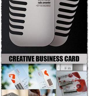 Creative business cards collection