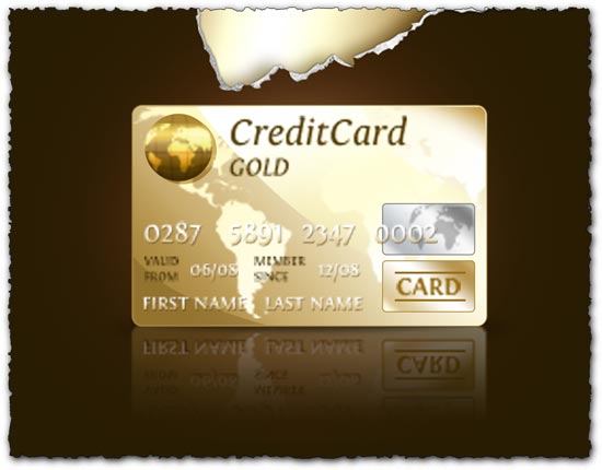 Photoshop Credit Cards templates