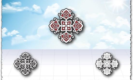 Decorative oriental patterns