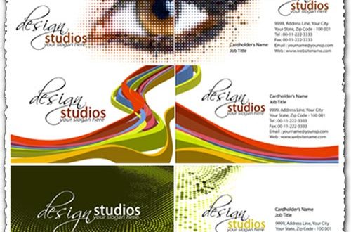 Studio design business cards