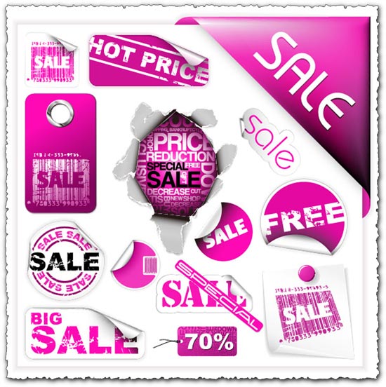 Discount vector labels