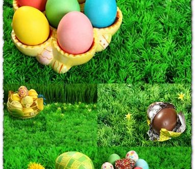Easter eggs clipart images