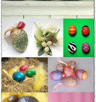 Easter eggs high resolution images
