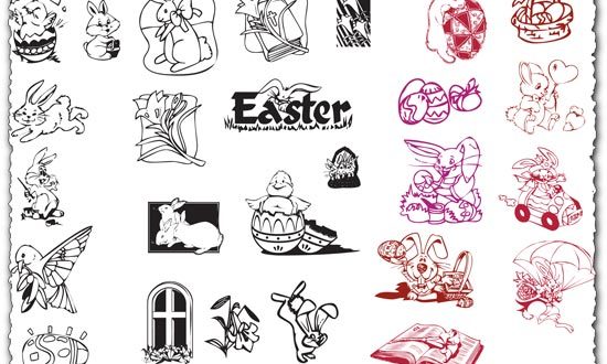 Easter cliparts