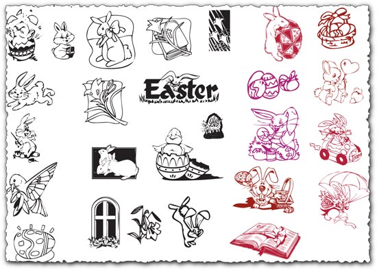Easter cliparts