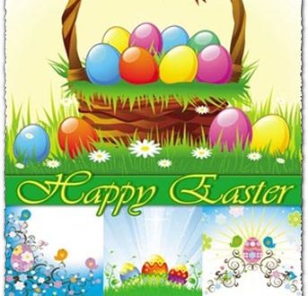 Easter vector patterns