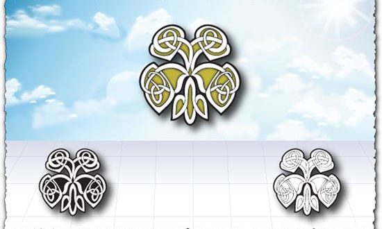 Eastern ornament vector