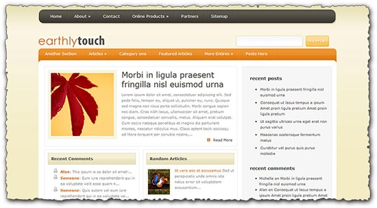 EasyTouch Elegantthemes wordpress template
