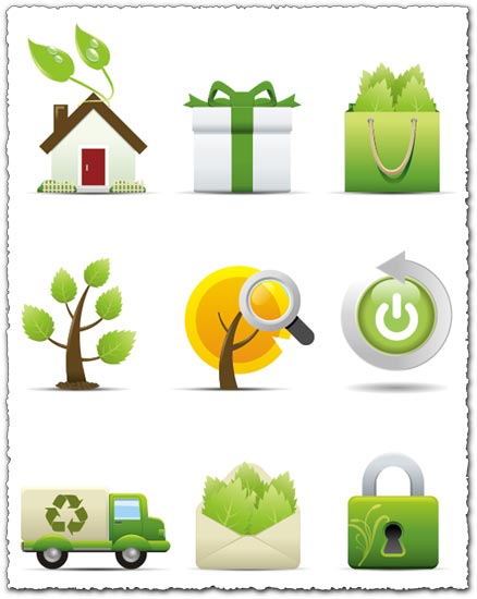 Environmental vector icons