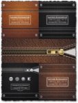 Eps leather background vectors