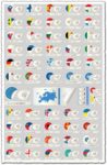 European countries flag labels