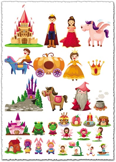 Fairy tale cartoon characters Fairy tale cartoon characters