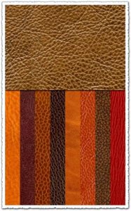 Fine quality leather textures