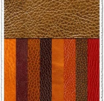Fine quality leather textures