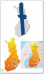 Finland vector map