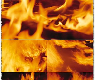 Fire textures collection
