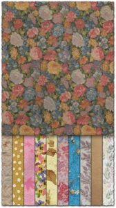 Floral paper texture images