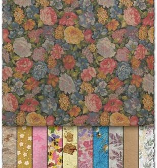 Floral paper texture images