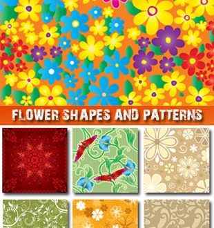 Flower shapes and patterns