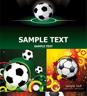 Soccer ball vectors
