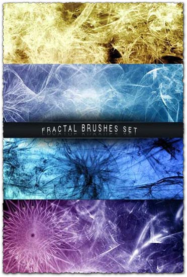 Fractal brushes collection