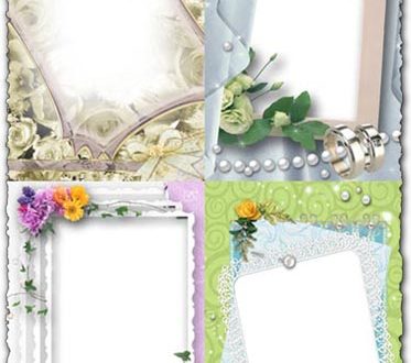 Frame wedding PSD