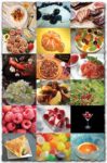 Food and fruits images collection