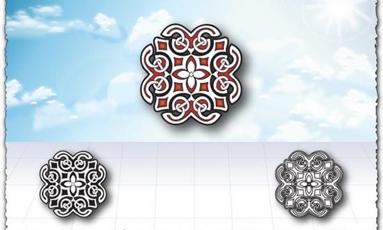 Geometric pattern vector