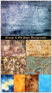 Grunge old paper textures