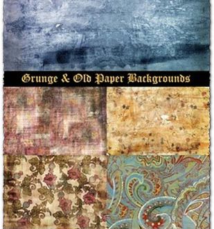 Grunge old paper textures