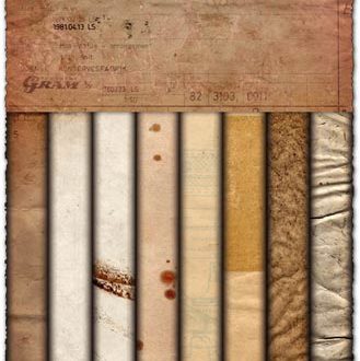 Grungy paper textures