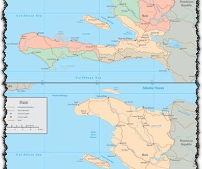 Haiti vector maps