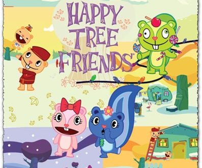 Cartoon characters vector from Happy Tree