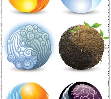 Harmony globes vectors