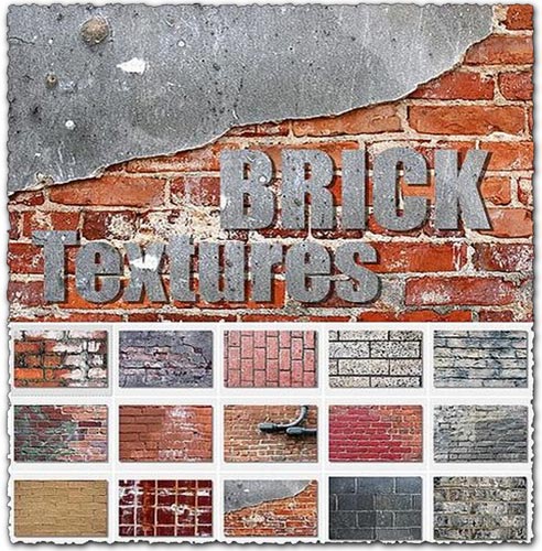 68 brick textures collection
