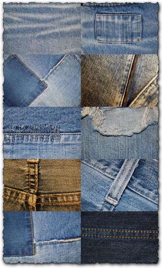 Jeans textures and backgrounds images