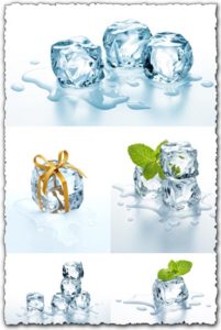 Ice cubes high resolution images